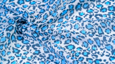 doku, arkaplan, desen, kartpostal, ipek kumaş, mavi gök mavisi beyaz arka planda bulanık çiçekler, kalın malzeme kaynağı yaz çiçeği deseni tekrarlayan desen