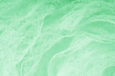 Örgü yeşilli kumaş. Dekorasyon ve tasarım için ruhani parlaklık bir çizgi ekleyin, bu kumaş zengin, zengin ve parlak bir ton vermek için iplikleri içine küçük ışıltılar Ton glitter.