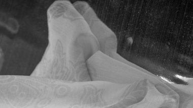 Doku, arkaplan, desen, his, kambriç - çok ince şeffaf yumuşak merserize kumaş, gümüş gölgeler