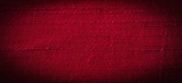 Struktura Vzor Pozadí Dekorace Ornament Hedvábí Husté Tkaniny Červeného Centu — Stock fotografie