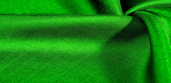 Texture Fond Motif Couleur Verte Tissu Tissu Coton Est Parfait — Photo