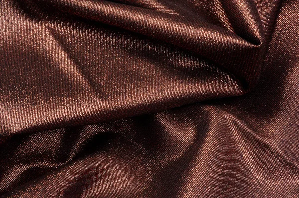 Texture Sfondo Pattern Tessuto Con Rivestimento Bordeaux Con Filo Metallico — Foto Stock