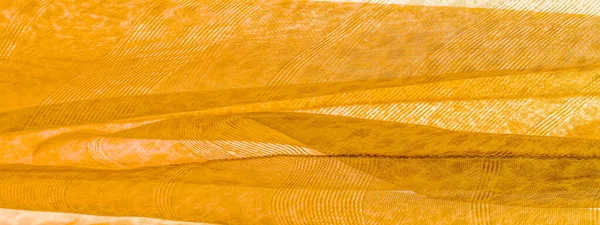 Textur Bakgrund Mönster Vit Gult Silke Tyg Textil Dess Egenskaper — Stockfoto