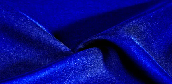Текстура Фон Узор Синий Цвет Ткань Хлопчатобумажная Ткань Идеально Подходит — стоковое фото