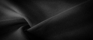 Doku, arkaplan, desen, saten siyah genellikle parlak bir yüzeye ve donuk bir sırta sahip, saten dokuma dört ya da daha fazla dolgu ipliği ile karakterize edilir.,