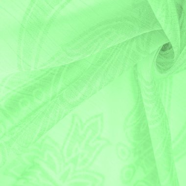 Doku, arkaplan, şablon, his, kambriç - çok ince şeffaf yumuşak merserize kumaş, yeşil sihirli nane