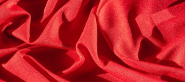 Doku, arkaplan, ipek kumaş kırmızı kadın şalı, kart duvar kağıdı tasarımı projeleriniz için elverişli.