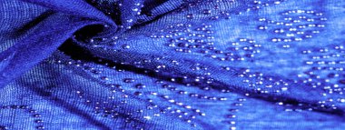 desen, arkaplan, desen, kartpostal, ışığı kırmak için yapıştırılmış cam taşlı mavi ipek