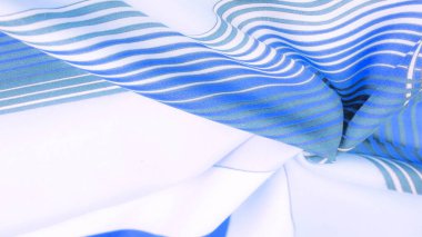 Doku, arkaplan, desen, ipek kumaş, kahverengi renk, geometrik çizgiler, farklı tonlardaki kabile düz çizgileri, geometrik desen, projeleriniz için ayarlanmış, mavi ve beyaz.