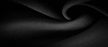 Doku, arkaplan, desen, saten siyah genellikle parlak bir yüzeye ve donuk bir sırta sahip, saten dokuma dört ya da daha fazla dolgu ipliği ile karakterize edilir.,