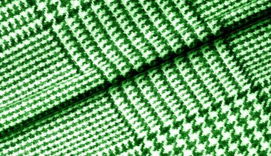 Arkaplan dokusu deseni. Kumaş kalın, kareli desenli yeşil ile sıcak bu hafif ağırlıkla çifte nemlendirme tasarım ve daha fazlası için idealdir! Özellikler koyu yeşile boyanmış iplikler