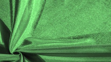Arka plan dokusu, desen, derin zümrüt ipeği kumaşı, dekoratif tasarım..