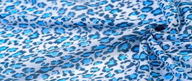 doku, arkaplan, desen, kartpostal, ipek kumaş, mavi gök mavisi beyaz arka planda bulanık çiçekler, kalın malzeme kaynağı yaz çiçeği deseni tekrarlayan desen