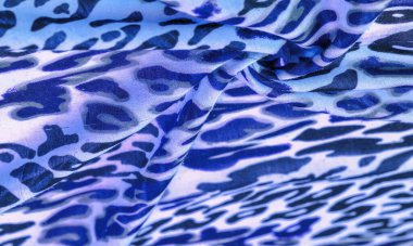 doku arka plan, desen, ipek kumaş, mavi ve beyaz renk, moda, leopar deseni, hayvan derisi