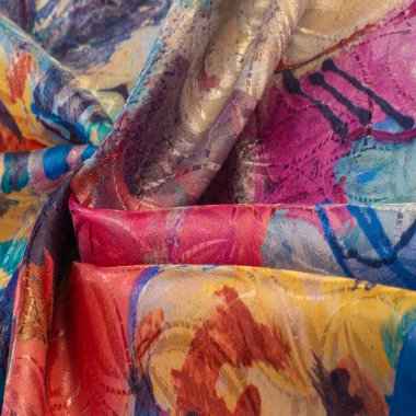 doku, arkaplan, desen, duvar kağıdı, kartpostal, poster, ipek kumaş, renkli boyanmış palet, canlı renkler, kırmızı-sarı politra, azgın fantezi