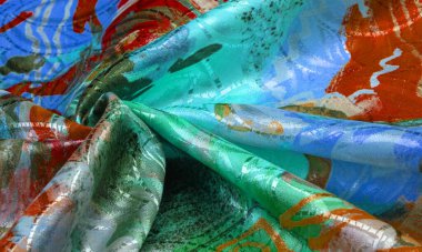 desen, arkaplan, desen, duvar kağıdı, kartpostal, poster, ipek kumaş boyalı palet