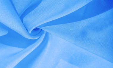 Doku, arkaplan, desen, saf açık mavi ipek kumaş Düşes 'in gerçekten güzel ipek kumaşı. Tasarımın için mükemmel, özel durumlar için düğün davetiyeleri..