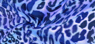 doku arka plan, desen, ipek kumaş, mavi ve beyaz renk, moda, leopar deseni, hayvan derisi