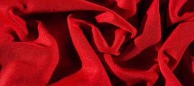 Doku, arkaplan, ipek kumaş kırmızı kadın şalı, kart duvar kağıdı tasarımı projeleriniz için elverişli.