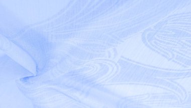 Doku, arkaplan, şablon, his, kambriç - çok ince şeffaf yumuşak merserize kumaş, mavi su