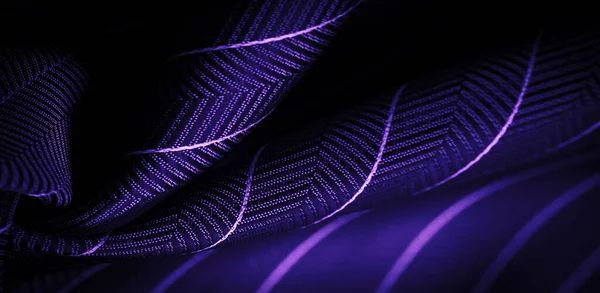 Dibujo Texturizado Textiles Compuestos Tela Seda Azul Lila Noble Con —  Fotos de Stock