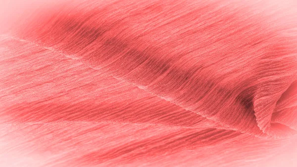 Textura Fondo Patrón Tela Seda Cereza Roja Colores Rosados Con —  Fotos de Stock