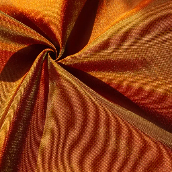 Achtergrond Textuur Patroon Van Bruin Tot Goud Zijde Stof Decoratief — Stockfoto