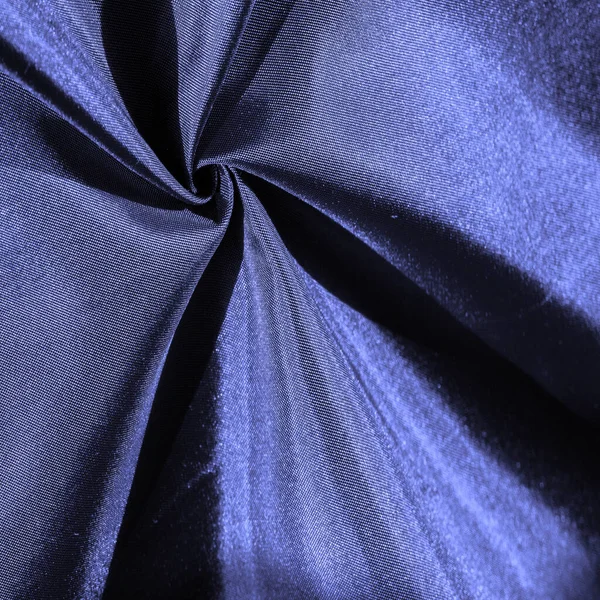 Textura Fondo Patrón Tela Seda Azul Diseño Decorativo — Foto de Stock