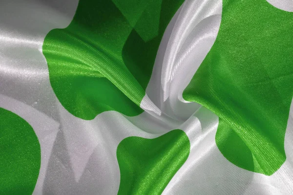 Textur Hintergrund Muster Postkarte Seidenstoff Grün Weiße Ovale Ihre Projekte — Stockfoto