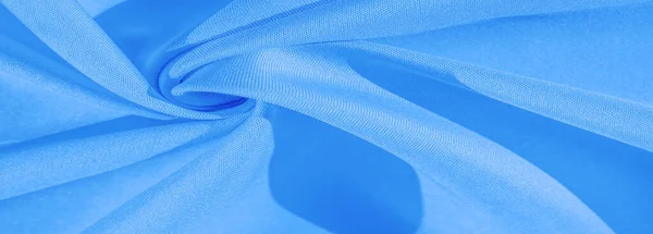 Текстура Фон Візерунок Суцільна Світло Блакитна Шовкова Атласна Тканина Герцогині — стокове фото