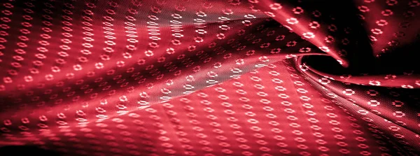 Tekstura Tła Rubinowy Czerwony Kolor Tkaniny Jest Cienki Mocny Miękki — Zdjęcie stockowe