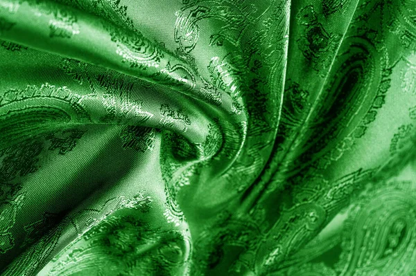Faktura Tło Zielony Zielony Lawny Cielęcina Żywy Rumiany Materiał Wzorem — Zdjęcie stockowe