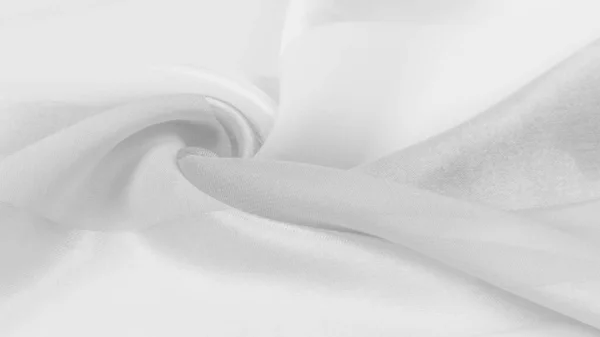 Textur Hintergrund Weißer Seidenstoff Mit Metallischem Glanz Wenn Sie Schlechte — Stockfoto
