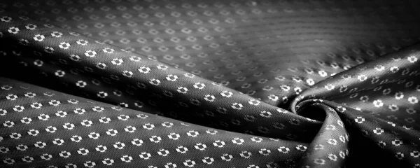 Textura Pozadí Dekorativní Ozdoba Stříbrná Hedvábná Tkanina Kovově Šedé Olovo — Stock fotografie