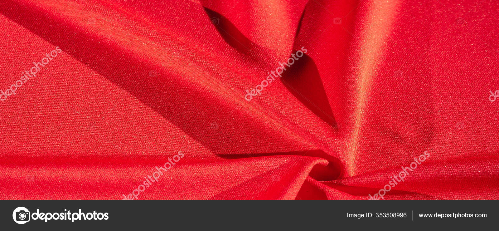 丝绸织物红色女性披肩方便为您的项目壁纸的卡 图库照片 C Ekina1 353508996