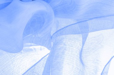 Doku, arkaplan, şablon, his, kambriç - çok ince şeffaf yumuşak merserize kumaş, mavi su