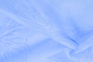 Doku, arkaplan, şablon, his, kambriç - çok ince şeffaf yumuşak merserize kumaş, mavi su