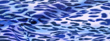 doku arka plan, desen, ipek kumaş, mavi ve beyaz renk, moda, leopar deseni, hayvan derisi