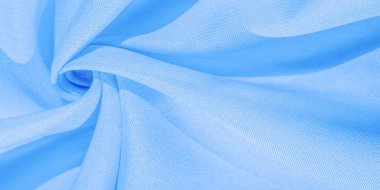 Doku, arkaplan, desen, saf açık mavi ipek kumaş Düşes 'in gerçekten güzel ipek kumaşı. Tasarımın için mükemmel, özel durumlar için düğün davetiyeleri..