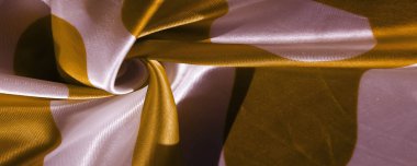 Doku, arkaplan, desen, kartpostal, ipek kumaş, sarı güneş ışığı beyaz oval, projeleriniz bu kumaşla gözden kaçmayacak, bu dokumayı almak en iyisini uyandıracak.