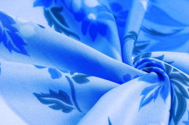 doku, arkaplan, desen, narin mavi ipek çiçek desenli narin, narin, narin, saf ipek kumaşlı. Temiz, opaklık istendiğinde astarı kullan.