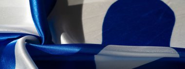 Doku, arkaplan, desen, kartpostal, ipek kumaş, mavi-beyaz oval, projeleriniz bu kumaşla gözden kaçmayacak, bu kumaşı satın alarak en iyisi olacaksınız.