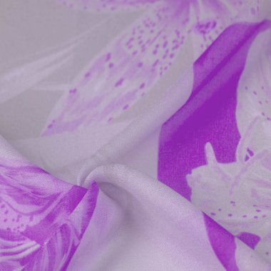 Doku, arka plan, desen, ipek kumaş, Gümüş arka plan üzerinde Mor. Projektörler, pastel renklerde bu hassas kumaş yanılsama ve fantezi neden olacak pasifize olacak.