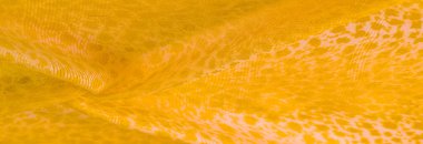 Doku, arkaplan, desen, beyaz sarı ipek kumaş tekstil. Özellikleri, daha esnek ve tasarlanması daha kolay olduğu için dokuma malzemesinden farklıdır..