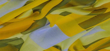 Doku, arkaplan, ipek kumaş deseni, dikdörtgen eşkenar dörtgen, bohem baskısı, tasarım ve proje aksanlarınız için dekoratif kumaşlar, çok renkli grunge sarı soluk leylak