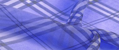 ipek, leylak kumaş (bebek mavisi), kafes askılı duvar kağıdı. İskoç ekose elbisesi. Klasik kumaşların tekstil deseni. Kumaş tekstil deseni çizimi.