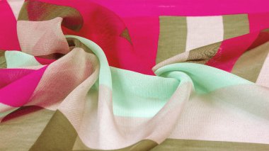 Doku, arkaplan, ipek kumaş deseni, dikdörtgen eşkenar dörtgen, bohem baskısı, tasarım ve proje aksanlarınız için dekoratif kumaşlar, çok renkli grunge kırmızı soluk mavi