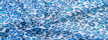 doku, arkaplan, desen, kartpostal, ipek kumaş, mavi gök mavisi beyaz arka planda bulanık çiçekler, kalın malzeme kaynağı yaz çiçeği deseni tekrarlayan desen