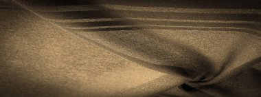 Arkaplan dokusu, dekoratif süs, doğru detayları ekleyerek tasarımınızı düzgün veya doğru boyutta veya şekilde yapmak için süsleme bantlı sepia ipek kumaş