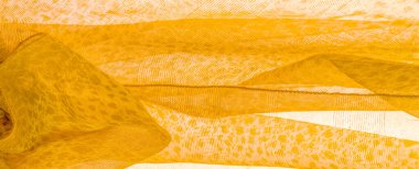 Doku, arkaplan, desen, beyaz sarı ipek kumaş tekstil. Özellikleri, daha esnek ve tasarlanması daha kolay olduğu için dokuma malzemesinden farklıdır..